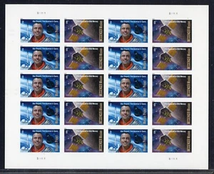 US Forever Sheet of 20 Scott #4527-4528 MNH SPACE FIRSTS MERCURY (2011) - Picture 1 of 2