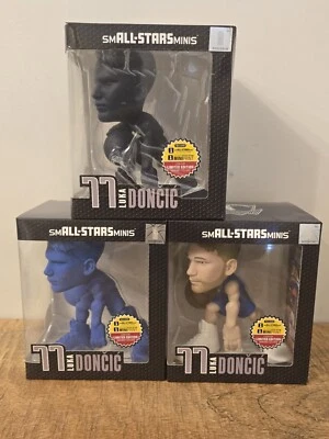 Juego de 3 figuras de acción Mavericks 2022 NBA SmALL-STARS Minis LUKA DONCIC Foto 1 de 4