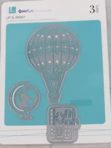 Lifestyle Crafts/QuicKutz Detailz Matrizen, Up & Away, 3 Schneideisen, DC-0472 - Bild 1 von 2