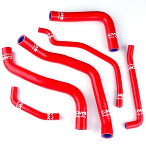 Fit 2006 2007 2008 2009 SUZUKI GSXR 600 750 SILICONE RADIATOR COOLANT HOSES RED - Imagen 1 de 18