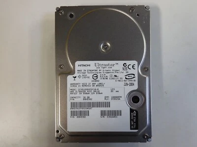 IBM IC35L036UCDY10-1 08K0382 36.0GB SCSI 10K RPM. 3.5" HDD. 80 PIN - Image 1 of 4