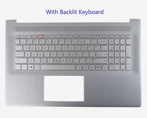 Top Cover For HP 17Z-CP 17-CN2165CL 17-CN Palmrest W/Backlit Keyboard M50456-001 - Picture 1 of 10
