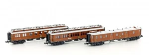 N Gauge - Hobbytrain CIWL Set 2 W-N-C-Express - 22105 New - Picture 1 of 1
