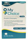 My Choice Emergency Contraceptive 1 Tablet sealed box 06/2024