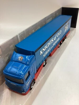 1:64 Scania Curtainsider Knights Of Old Livery. TY86611 Corgi Superhaulers. - Image 1 of 4