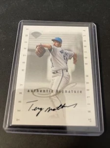 1996 Leaf Signature Series Terry Mathews Auto - Picture 1 of 2