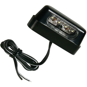 Lampe Lumière Plaque D'Immatriculation Support A 4 LED Blanc Homologué - Bild 1 von 4