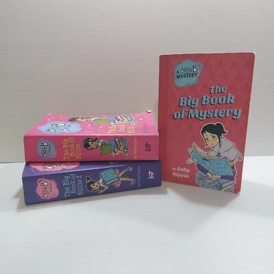 Sally Rippin Book Lot Bundle x 3 Big Book of Billie 1, 2 + Big Book of Mysteries - Image 1 of 4