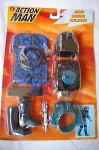 TRAJE DEEP WATER SALVAGE ACTION MAN HASBRO 1995 - Imagen 1 de 3