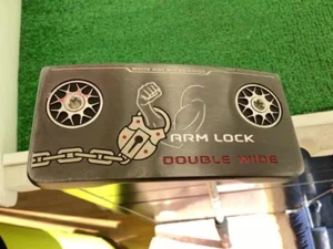 Odyssey ARM LOCK DOUBLE WIDE US putter 40" No Head Cover Shaft Original Steel - Picture 1 of 6