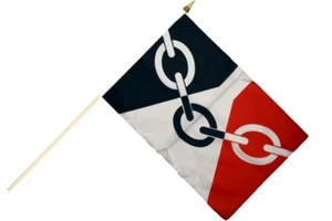 Großbritannien Black Country Stockflagge Flaggen Fahnen Stockfahne 30x45cm - Bild 1 von 1