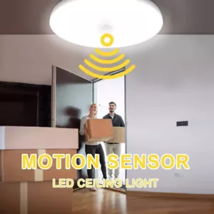 LED Deckenleuchte mit Bewegungsmelder Deckenlampe Sensor Lampe Treppenleuchte DE - Bild 1 von 20