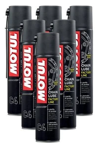MOTUL Chain Lube Factory Line spray de cadena 6x400 ml botella de spray - Imagen 1 de 2