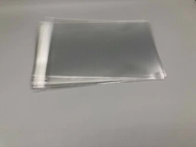Clear Resealable Self Adhesive Seal Cello Lip & Tape Plastic bags 1.8 mil Thick  - Image 1 of 4