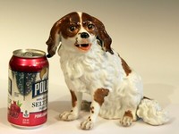 Antique Porcelain Spaniel Dog Samson Meissen Dresden Paris German French Figure