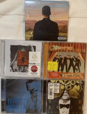 Justin Timberlake 5CD Lot. Justified, No Strings , 20/20 Pt2. Everything I , Man - Image 1 of 4