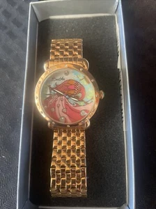 Orologio Berta colorato oro rosa tono pavone - Foto 1 di 8