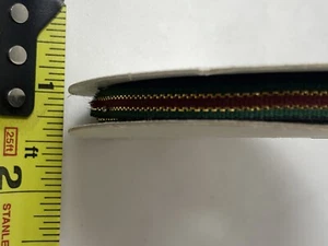 Vintage New Old Stock Polyesterband Urlaubsfarben - Bild 1 von 3