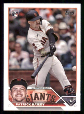 2023 Topps Update #US8 Patrick Bailey RC - Image 1 of 2