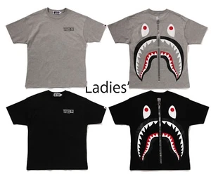 A BATHNIG APE Ladies' BIG SHARK OVERSIZED TEE 1L30209009 - Picture 1 of 9