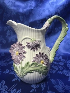 Gorgeous Fitz And Floyd Chrysanthemum Pitcher ~Rare~ Hard to Find - Picture 1 of 6