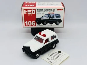 Tomica Tomy 106-3-1 Mitsubishi Pajero Patrol Car - Made In Japan - Picture 1 of 18