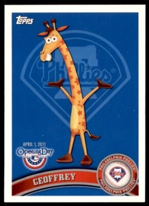 2011 Topps Opening Day Toys'R'Us #TRU-3 Geoffrey Philadelphia Phillies - Picture 1 of 2