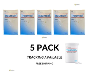Traumeel S Solución Homeopática Antiinflamatoria Talón 50 Comprimidos PACK de 5 - Imagen 1 de 6