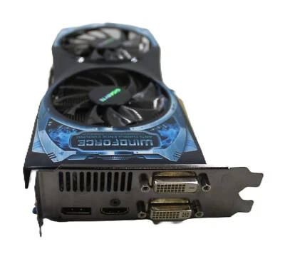 Gigabyte AMD Radeon HD 6850 OC 1GB Video Graphics Card HDMI DVI DP GV-R685OC-1GD - Image 1 of 4