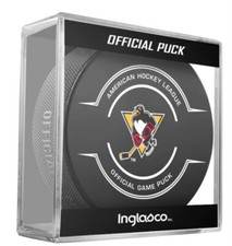 2022-23 WILKES-BARRE / SCRANTON PENGUINS AHL OFFICIAL GAME PUCK  *NEW*