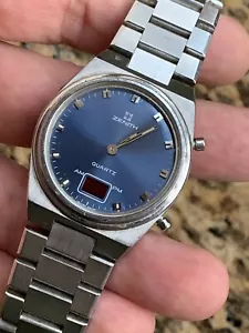 Orologio vintage anni 70 Ana-Digi Zenith Defy LED NON FUNZIONANTE/SOLO PER RICAMBI!! - Foto 1 di 11