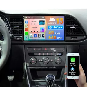 4+64GB Für Seat Leon 5F1 5F5 5F8 2012-2020 Autoradio Android 13 Carplay GPS Navi - Bild 1 von 23