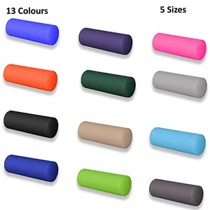 Bolster Cushions with Covers, Water Resistant, Patio, Rattan, Yoga, Orthopaedic - Picture 1 of 116