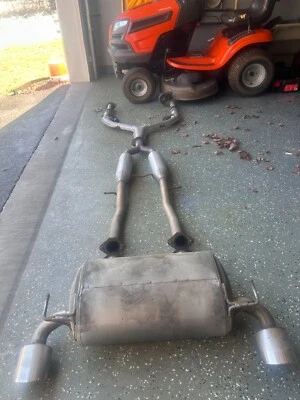 Used Stainless Steel CatBack Exhaust System For 09-20 Nissan 370Z 3.7L VQ37 - Image 1 of 4