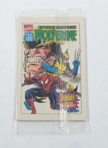 1993 Marvel Mini Comics #1 #2 Spider-Man Wolverine Jubiläum - Drakes Cakes VERSIEGELT - Bild 1 von 2