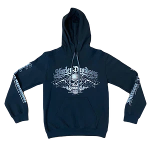 HARLEY DAVIDSON SOUTH CROSS CALAVERA SUDADERA CON CAPUCHA JUMPER HD motocicleta - Imagen 1 de 3
