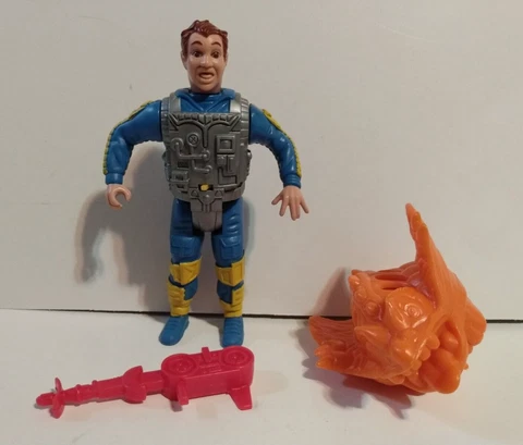 Vintage The Real Ghostbusters Screaming Heroes RAY STANTZ Figure complete Cover