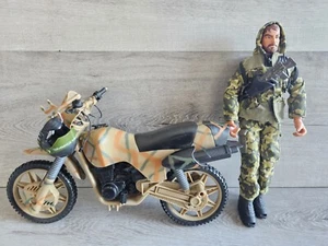 GI Joe Army Rangers Collection Attack Cycle + Accessories & Lanard Action Figure - Picture 1 of 14