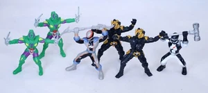 6 SCG Power Rangers Bandai Action 3" Figures Collection BVS TV Movie Videogame - Picture 1 of 2