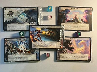 MTG - March Of The Machine Commander - Complete Planechase Set - New & 5 Dice - Image 1 of 4