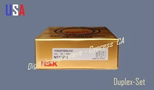 NSK 7016A5TRDULP4Y Abec-7 NSKHPS Precision Spindle Bearings. Duplex-Set - Picture 1 of 1