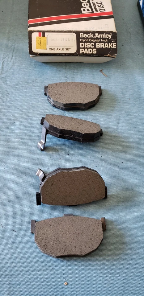 PASTILLAS DE FRENO DELANTERAS BECK/ARNLEY 2x4 para Suzuki samurai 082-1306 1986-91 Foto 1 de 1