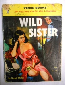 WILDE SCHWESTER "Ein Mädchen mit Ruf" Sleazy Pulp Magazin 1952 Erstausgabe - Bild 1 von 2