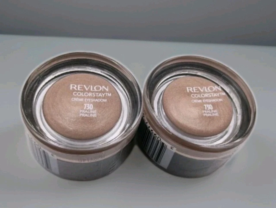 2 Pack Revlon ColorStay 24 Hour Crème Eyeshadow 730 Praline 0.18 oz. ea Sealed - Image 1 of 1