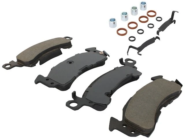 Front Brake Pad Set For 1971-1984 Cadillac DeVille 1972 1973 1974 1975 CS674PR - Image 1 of 1