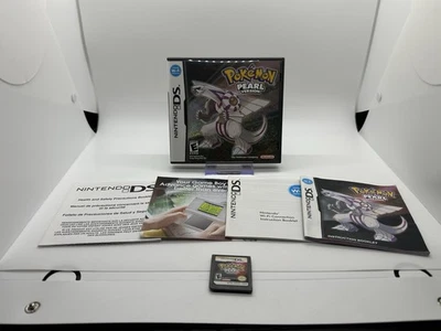Pokemon Pearl Version (Nintendo DS, 2007) CIB Manual & Case + Inserts Authentic - Image 1 of 4