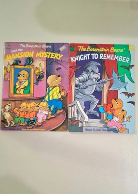 Berenstein Bears Happy House Books, Mansion Mystery, Knight to Remember, 1986 87 - Image 1 of 4