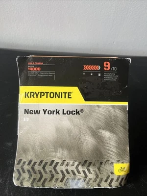 Kryptonite STD New York serratura a U 4" x 8" livello grado 9 16 mm solo MONTAGGIO E MANUALE - Immagine 1 di 2