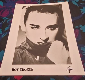 BOY GEORGE - ORIGINAL 8" X 10" PUBLICITY PHOTO - Picture 1 of 1