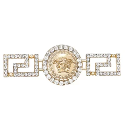 Broche de lujo de Halloween dorado Medusa prendedor solapa de cristal joyería vintage regalo Foto 1 de 4